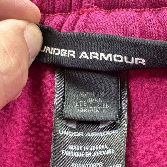 Under Armour Women's Pink Sweatpants Drawstring & Elastic Waist Size M - Picture 8 of 9